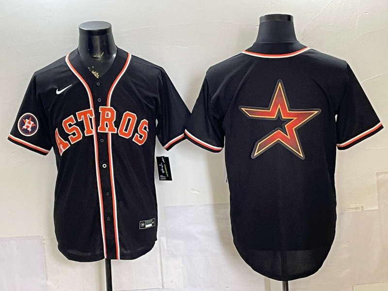 Men Houston Astros blank black 2026 MLB Jerseys 08040012